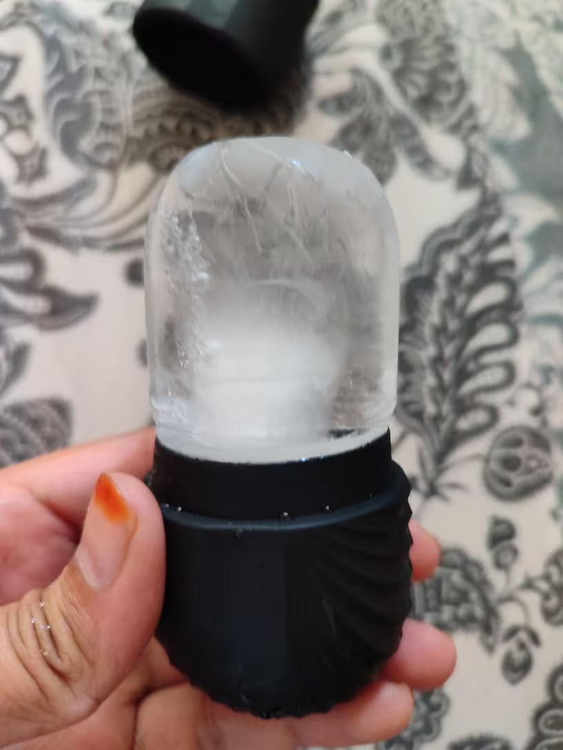 Ice Globe Face Roller | Cryo Facial Massager & Depuffing Tool