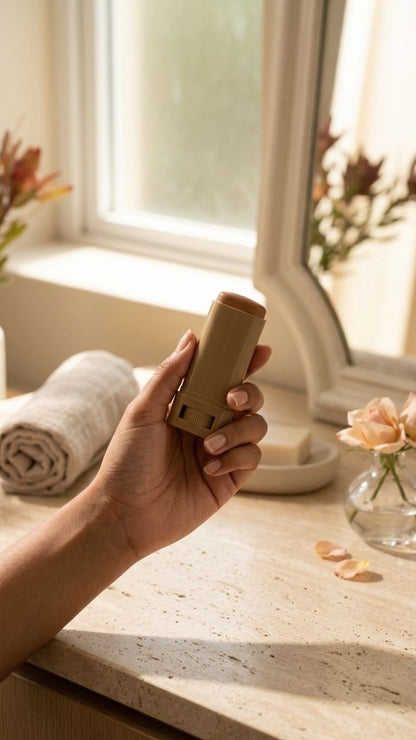 SPF 50 Tinted Sunscreen Foundation Stick | Sun Protection & Full Coverage