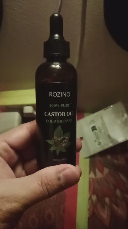 Cold Pressed Castor Oil for Hair, Lashes & Brows