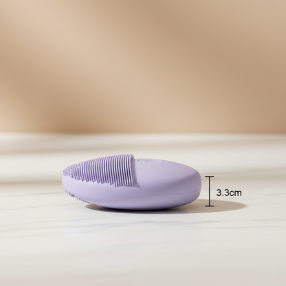 Side View Dimensions - Electric Silicone Face Cleansing Brush